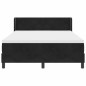 vidaXL Letto A Molle con Materasso Nero 140x190 cm Velluto vidaXL Letto A Molle con Materasso Nero 140x190 cm Velluto