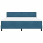Letto Box Spring vidaXL con Materasso Blu Scuro 180x200 cm Velluto Letto Box Spring vidaXL con Materasso Blu Scuro 180x200 cm Velluto