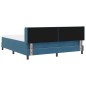 Letto Box Spring vidaXL con Materasso Blu Scuro 180x200 cm Velluto Letto Box Spring vidaXL con Materasso Blu Scuro 180x200 cm Velluto