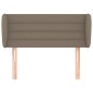 Testiera ad Orecchio Tortora 103x23x78/88 cm in Tessuto Testiera ad Orecchio Tortora 103x23x78/88 cm in Tessuto
