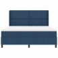 vidaXL Letto a molle con materasso - Blu - 180x200 cm - Tessuto vidaXL Letto a molle con materasso - Blu - 180x200 cm - Tessuto