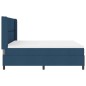 vidaXL Letto a molle con materasso - Blu - 180x200 cm - Tessuto vidaXL Letto a molle con materasso - Blu - 180x200 cm - Tessuto