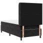 vidaXL Letto a Molle con Materasso Nero 90x190 cm Velluto vidaXL Letto a Molle con Materasso Nero 90x190 cm Velluto
