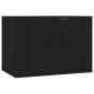 Set di Mobili Porta TV 5 pz Nero in Legno Multistrato Set di Mobili Porta TV 5 pz Nero in Legno Multistrato