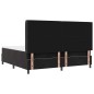 Letto Box Spring vidaXL con Materasso Nero 200x200 cm Velluto