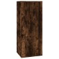 Set di Mobili Porta TV 7 pz Rovere Fumo in Legno Multistrato Set di Mobili Porta TV 7 pz Rovere Fumo in Legno Multistrato