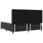 vidaXL Letto a Molle con Materasso Nero 200x200 cm Velluto vidaXL Letto a Molle con Materasso Nero 200x200 cm Velluto