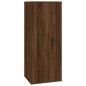 Set Mobili Porta TV 7 pz Rovere Marrone in Legno Multistrato Set Mobili Porta TV 7 pz Rovere Marrone in Legno Multistrato