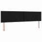 vidaXL Letto con Box Spring e Materasso Nero 180x200 cm Tessuto vidaXL Letto con Box Spring e Materasso Nero 180x200 cm Tessuto
