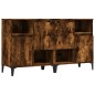 Credenze 2pz Rovere Fumo 60x35x70 cm in Legno Multistrato Credenze 2pz Rovere Fumo 60x35x70 cm in Legno Multistrato