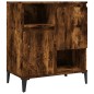 Credenze 2pz Rovere Fumo 60x35x70 cm in Legno Multistrato Credenze 2pz Rovere Fumo 60x35x70 cm in Legno Multistrato