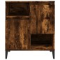 Credenze 2pz Rovere Fumo 60x35x70 cm in Legno Multistrato Credenze 2pz Rovere Fumo 60x35x70 cm in Legno Multistrato