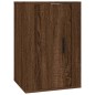 Set Mobili Porta TV 3 pz Rovere Marrone in Legno Multistrato Set Mobili Porta TV 3 pz Rovere Marrone in Legno Multistrato