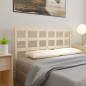 Testiera per Letto 156x4x100 cm in Legno Massello di Pino Testiera per Letto 156x4x100 cm in Legno Massello di Pino