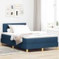 vidaXL Letto a Molle con Materasso e Luce LED Blu 120x200 cm in Tessuto vidaXL Letto a Molle con Materasso e Luce LED Blu 120x200 cm in Tessuto