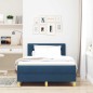 vidaXL Letto a Molle con Materasso e Luce LED Blu 120x200 cm in Tessuto vidaXL Letto a Molle con Materasso e Luce LED Blu 120x200 cm in Tessuto