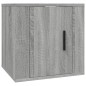 Set di Mobili Porta TV 7 pz Grigio Sonoma in Legno Multistrato Set di Mobili Porta TV 7 pz Grigio Sonoma in Legno Multistrato