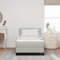 vidaXL Letto Box Spring con Materasso e Luce LED Grigio Chiaro 90x190 cm Velluto vidaXL Letto Box Spring con Materasso e Luce LED Grigio Chiaro 90x190 cm Velluto