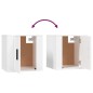 Set di Mobili Porta TV 7 pz Bianco in Legno Multistrato Set di Mobili Porta TV 7 pz Bianco in Legno Multistrato