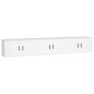 Mobili Porta TV a Parete 3 pz Bianco 80x34,5x40 cm Mobili Porta TV a Parete 3 pz Bianco 80x34,5x40 cm