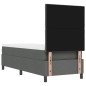 vidaXL Letto con molle e materasso con luce LED grigio scuro, 80x200 cm in tessuto vidaXL Letto con molle e materasso con luce LED grigio scuro, 80x200 cm in tessuto