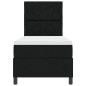 vidaXL Letto con molle , materasso e luci LED, nero, 80x200 cm in tessuto vidaXL Letto con molle , materasso e luci LED, nero, 80x200 cm in tessuto