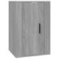 Set di Mobili Porta TV 5 pz Grigio Sonoma in Legno Multistrato Set di Mobili Porta TV 5 pz Grigio Sonoma in Legno Multistrato