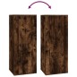 Set di Mobili Porta TV 7 pz Rovere Fumo in Legno Multistrato Set di Mobili Porta TV 7 pz Rovere Fumo in Legno Multistrato