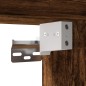 Set di Mobili Porta TV 7 pz Rovere Fumo in Legno Multistrato Set di Mobili Porta TV 7 pz Rovere Fumo in Legno Multistrato