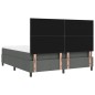 vidaXL letto a molle con materasso e LED - Grigio scuro, 180x200 cm in tessuto vidaXL letto a molle con materasso e LED - Grigio scuro, 180x200 cm in tessuto