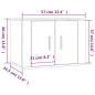 Set di Mobili Porta TV 2 pz Bianco in Legno Multistrato Set di Mobili Porta TV 2 pz Bianco in Legno Multistrato