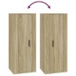 Set di Mobili Porta TV 5 pz Rovere Sonoma in Legno Multistrato Set di Mobili Porta TV 5 pz Rovere Sonoma in Legno Multistrato