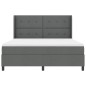 vidaXL Letto a Molle con Materasso & LED Grigio Scuro 180x200 cm in Tessuto vidaXL Letto a Molle con Materasso & LED Grigio Scuro 180x200 cm in Tessuto