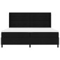 vidaXL Letto a Molle con Materasso & LED Nero 200x200 cm in Tessuto vidaXL Letto a Molle con Materasso & LED Nero 200x200 cm in Tessuto