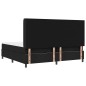 vidaXL Letto a Molle con Materasso & LED Nero 200x200 cm in Tessuto vidaXL Letto a Molle con Materasso & LED Nero 200x200 cm in Tessuto