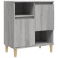 Credenze 2pz Grigio Sonoma 60x35x70 cm in Legno Multistrato Credenze 2pz Grigio Sonoma 60x35x70 cm in Legno Multistrato