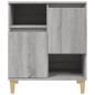 Credenze 2pz Grigio Sonoma 60x35x70 cm in Legno Multistrato Credenze 2pz Grigio Sonoma 60x35x70 cm in Legno Multistrato