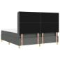 vidaXL Letto a Molle con Materasso e LED Grigio Scuro 180x200 cm Tessuto vidaXL Letto a Molle con Materasso e LED Grigio Scuro 180x200 cm Tessuto