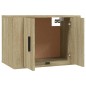 Set di Mobili Porta TV 3 pz Rovere Sonoma in Legno Multistrato Set di Mobili Porta TV 3 pz Rovere Sonoma in Legno Multistrato