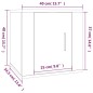 Set Mobili Porta TV 5 pz Rovere Marrone in Legno Multistrato Set Mobili Porta TV 5 pz Rovere Marrone in Legno Multistrato