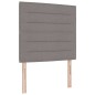 Struttura Letto Tortora 100x200 cm in Tessuto di vidaXL Struttura Letto Tortora 100x200 cm in Tessuto di vidaXL