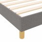 Struttura Letto Tortora 100x200 cm in Tessuto di vidaXL Struttura Letto Tortora 100x200 cm in Tessuto di vidaXL