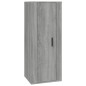 Set di Mobili Porta TV 4 pz Grigio Sonoma in Legno Multistrato Set di Mobili Porta TV 4 pz Grigio Sonoma in Legno Multistrato