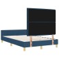 Struttura Letto vidaXL Blu 120x200 cm in Tessuto Struttura Letto vidaXL Blu 120x200 cm in Tessuto
