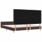 vidaXL Struttura del Letto Marrone Scuro 180x200 cm Tessuto vidaXL Struttura del Letto Marrone Scuro 180x200 cm Tessuto