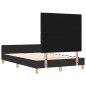 Struttura Letto vidaXL Nera 120x200 cm Tessuto