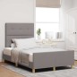 vidaXL Struttura Letto Tortora 120x200 cm Tessuto vidaXL Struttura Letto Tortora 120x200 cm Tessuto
