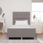 vidaXL Struttura Letto Tortora 120x200 cm Tessuto vidaXL Struttura Letto Tortora 120x200 cm Tessuto