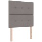 vidaXL Struttura Letto Tortora 120x200 cm Tessuto vidaXL Struttura Letto Tortora 120x200 cm Tessuto