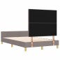 vidaXL Struttura Letto Tortora 120x200 cm Tessuto vidaXL Struttura Letto Tortora 120x200 cm Tessuto